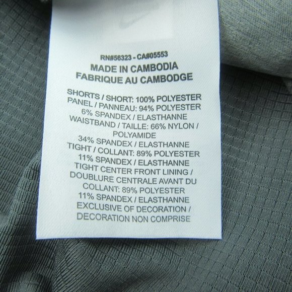 Nike Flex Stride 2 in1 7" Mens Running Shorts Size XXL Iron Grey NEW - Picture 12 of 12